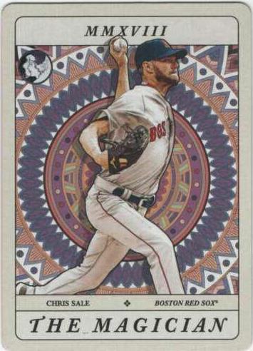 Chris Sale #TOD-4 Baseball Cards 2018 Topps Gypsy Queen Tarot of the Diamond