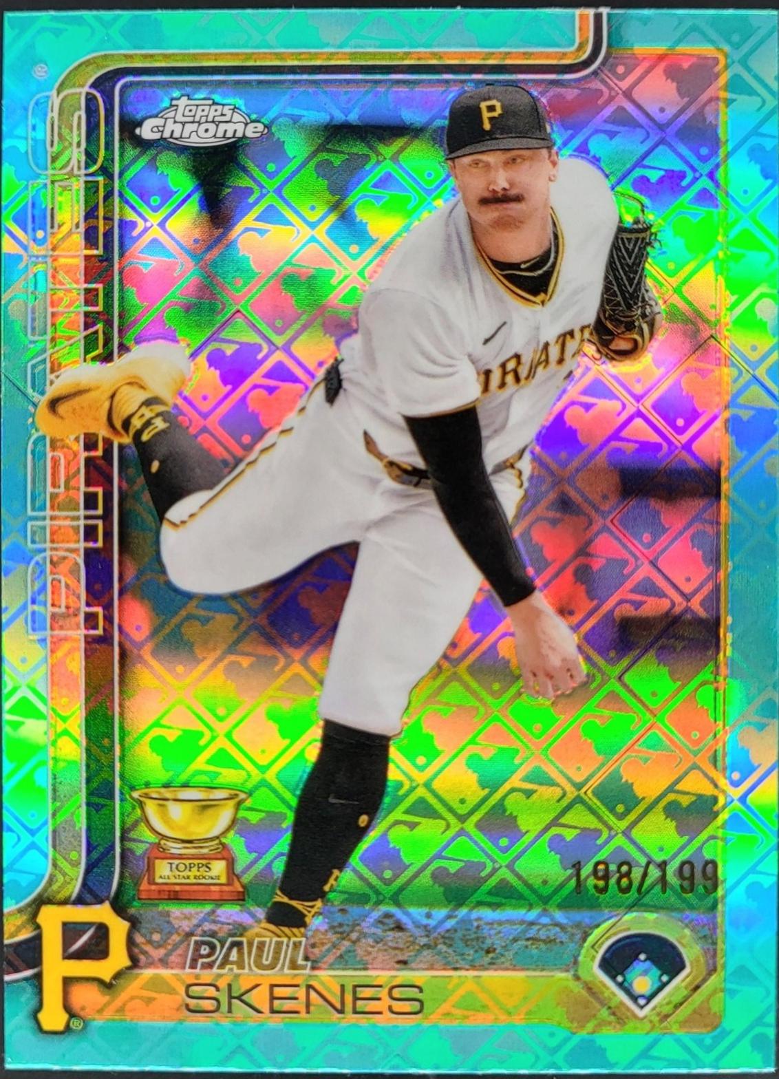 Paul Skenes [Aqua Refractor] #300