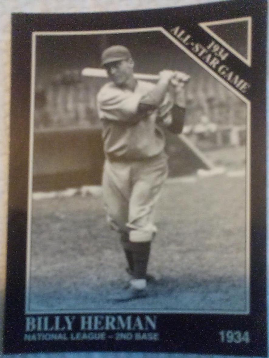 Billy Herman #1092 1994 The Sporting News Conlon Collection Baseball