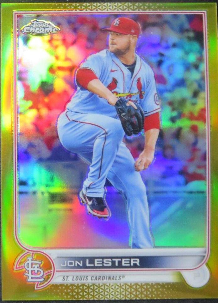 Jon Lester [Gold Refractor] #187
