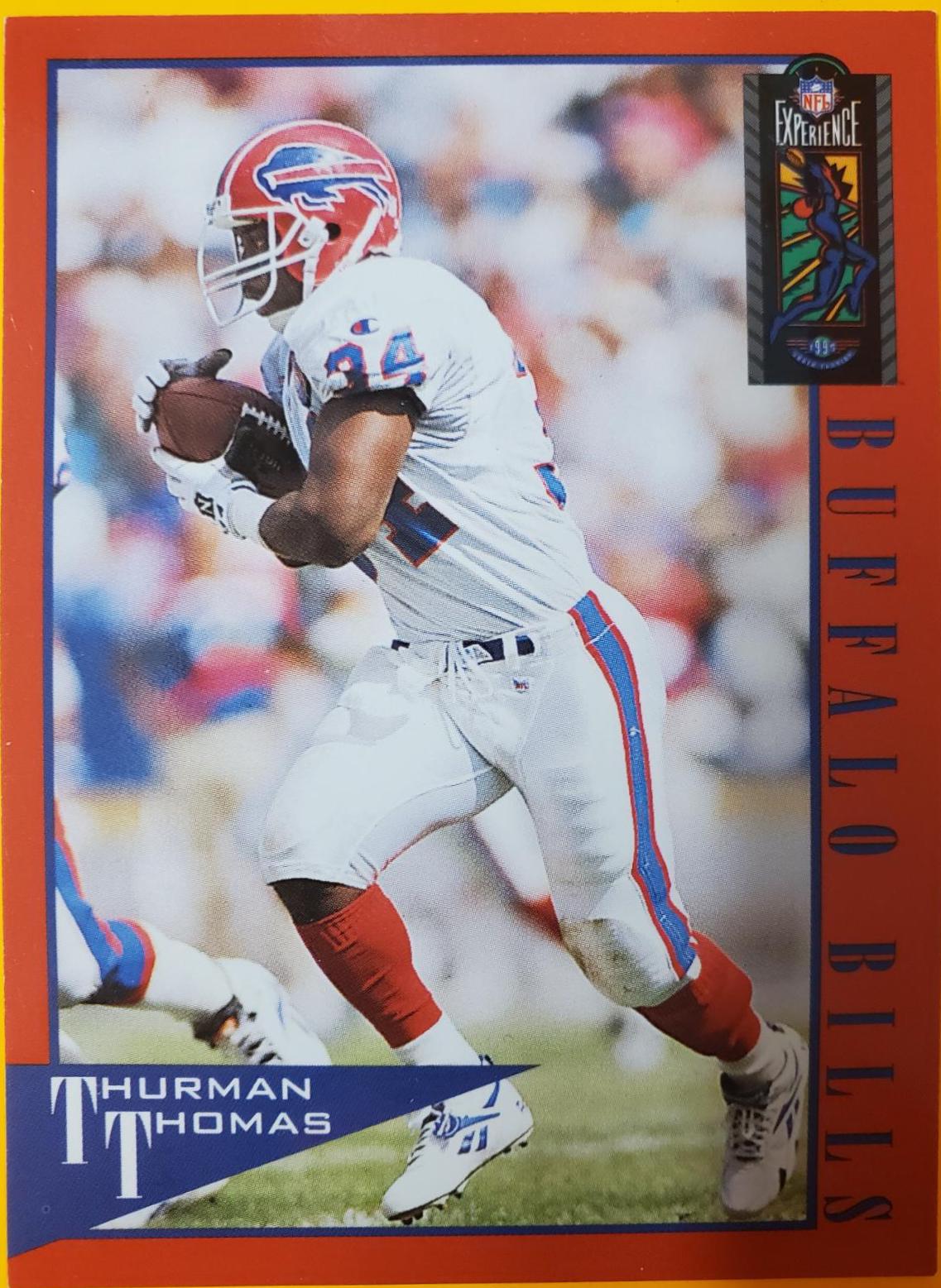 Thurman Thomas #9 Football Cards 1995 Classic NFL Experience