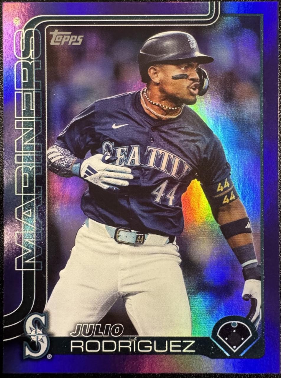 Julio Rodriguez [Purple Foil] (2025 Topps)