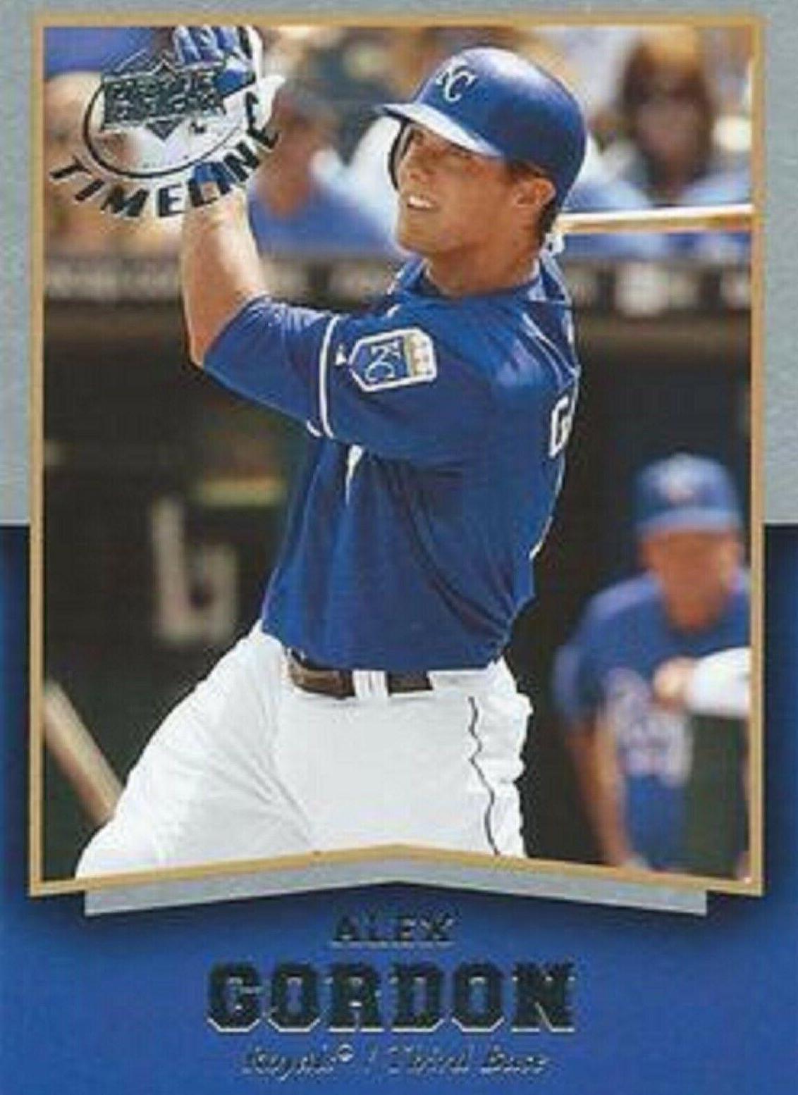 Alex Gordon #43 Baseball Cards 2008 Upper Deck Timeline