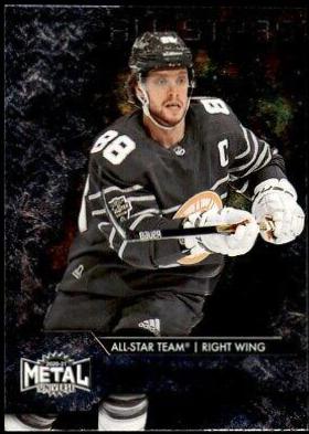David Pastrnak #158 2020-21 SkyBox Metal Universe Hockey