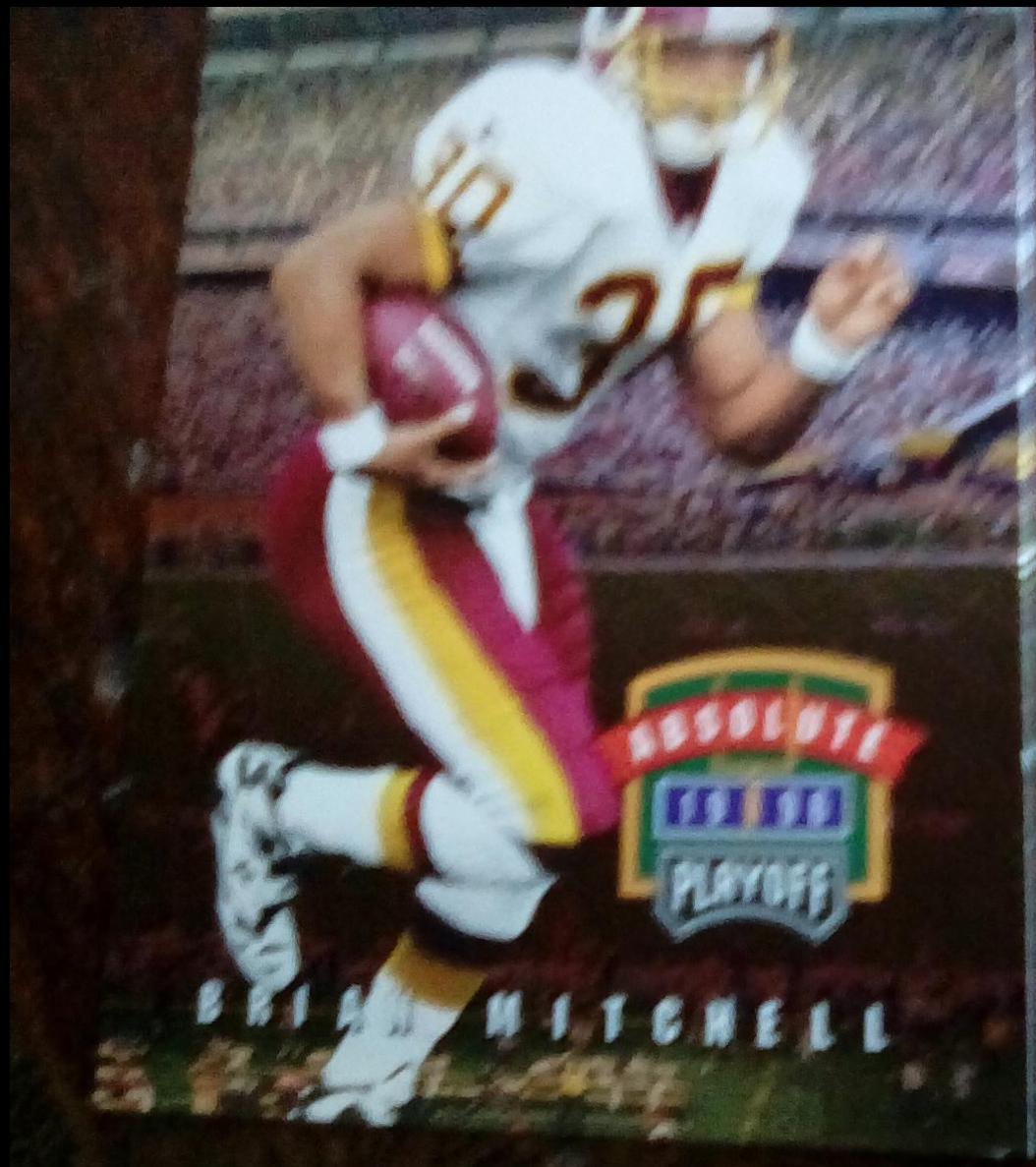 Brian Mitchell #036 Football Cards 1996 Playoff Absolute