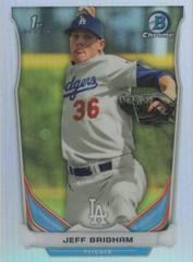Jeff Brigham [Chrome] #CDP66 Baseball Cards 2014 Bowman Draft Picks Prices