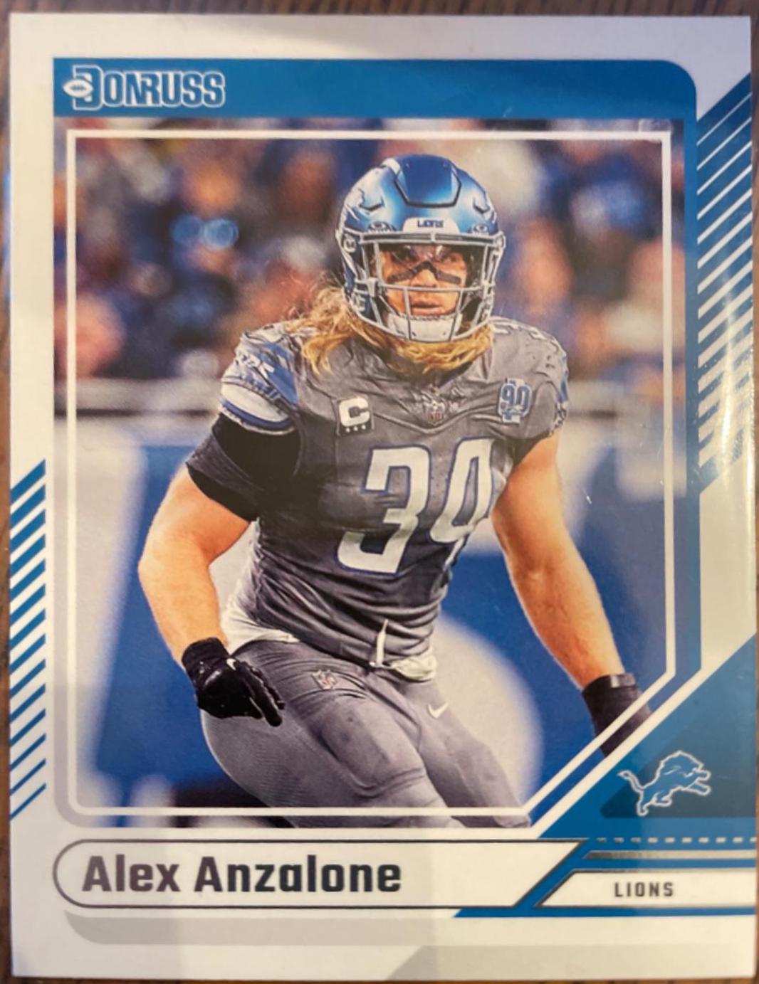 Alex Anzalone #81 2024 Panini Donruss Football