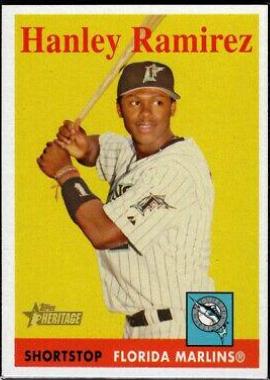 Hanley Ramirez #108 Baseball Cards 2007 Topps Heritage