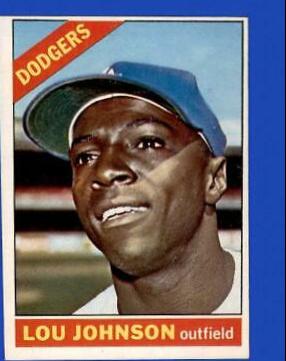 Lou Johnson #13 Baseball Cards 1966 Topps