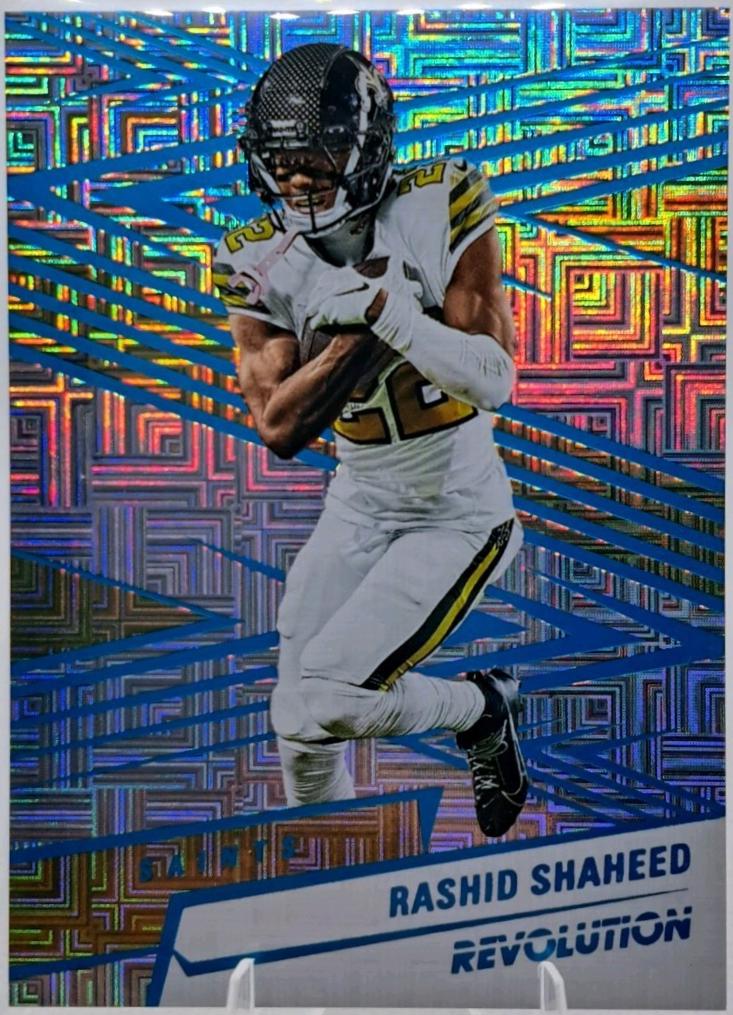 Rashid Shaheed [Teal Levels] #189 Prices | 2025 Panini Revolution ...