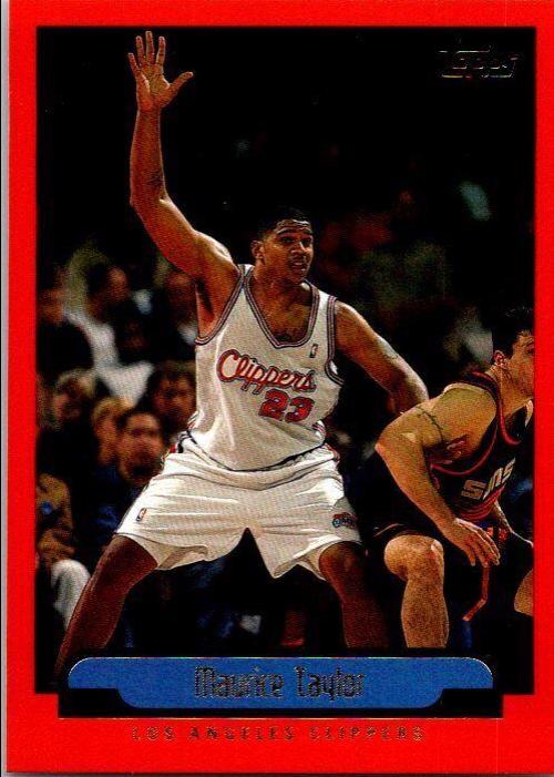Maurice Taylor #41 Basketball Cards 1999 Topps