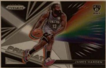 James Harden #3 Basketball Cards 2021 Panini Prizm Prizmatic