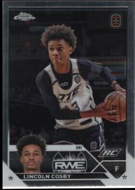 Lincoln Cosby #90 Basketball Cards 2023 Topps Chrome Overtime Elite