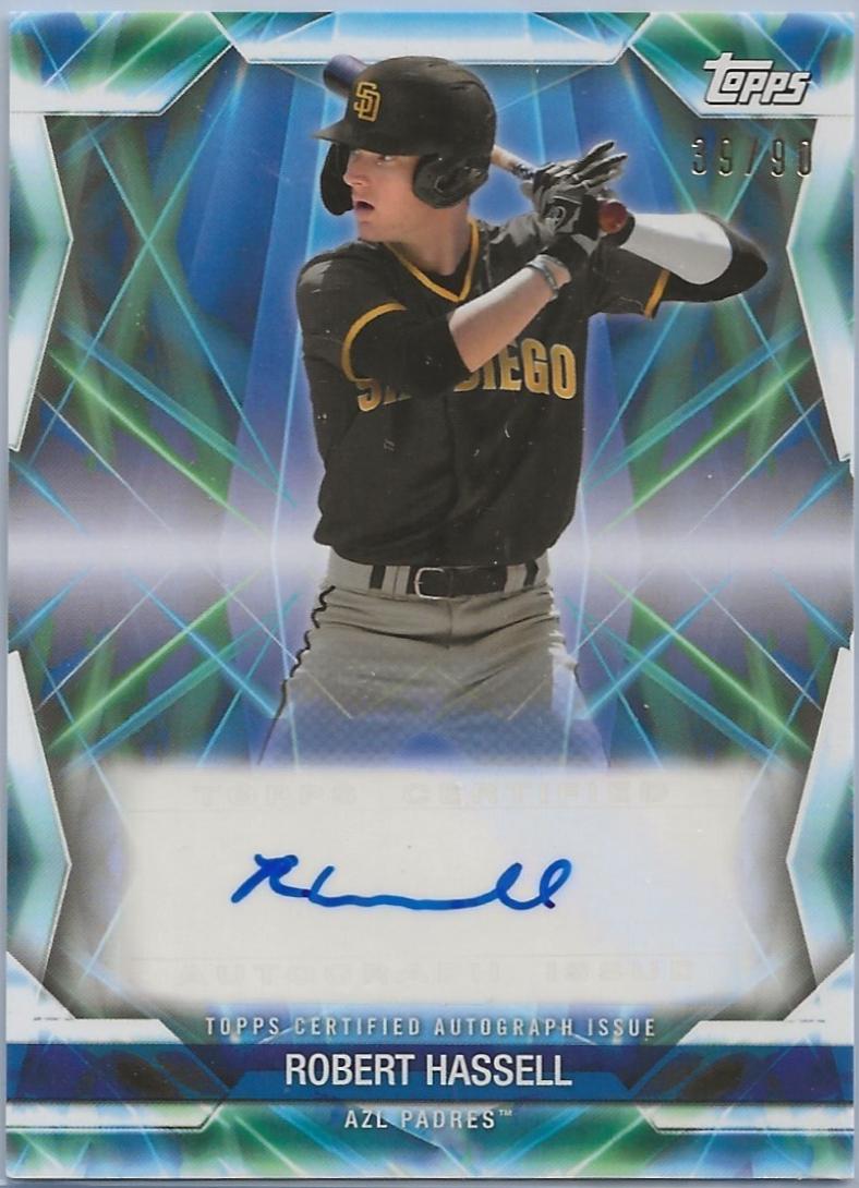 Robert Hassell #FC-RH 2021 Topps Pro Debut Baseball Future Cornerstones Autographs