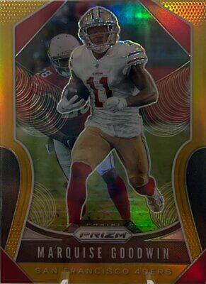 Marquise Goodwin [Gold Prizm] #249