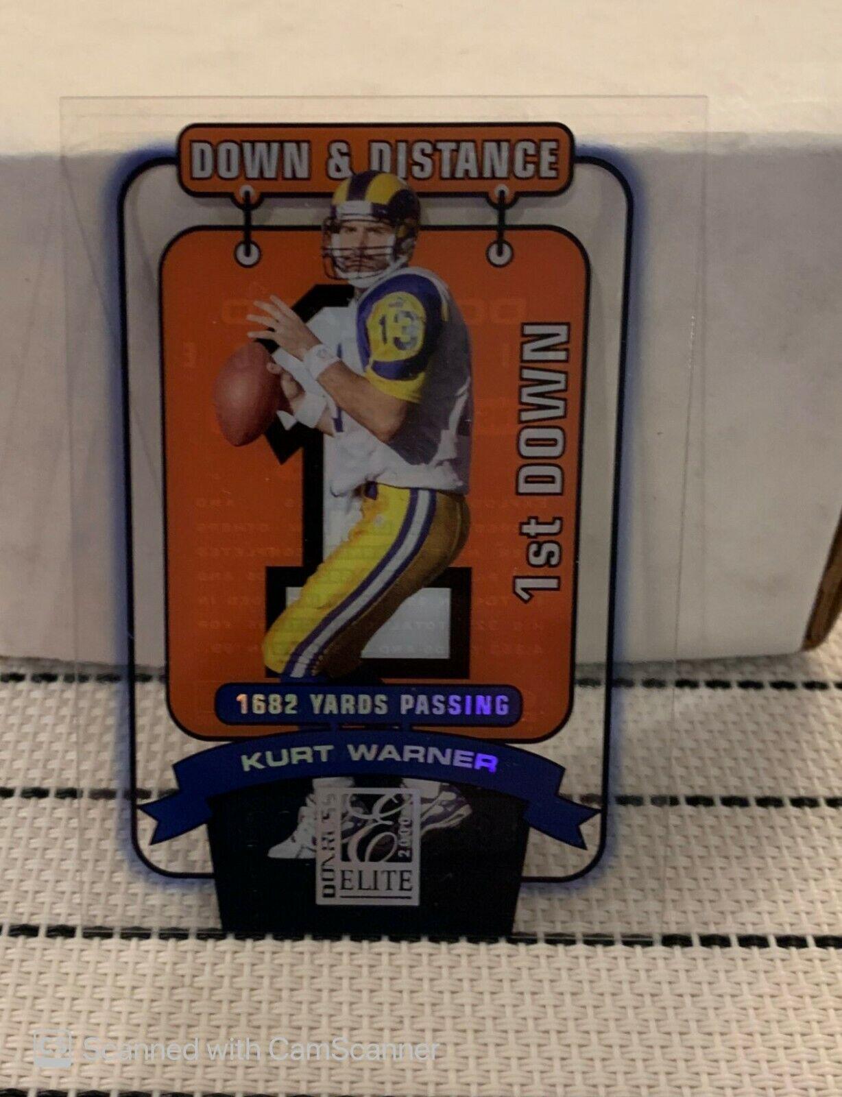 Kurt Warner #DD-10D1 2000 Panini Donruss Elite Down And Distance Football