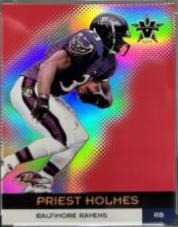 Priest Holmes #2 Football Cards 2000 Pacific Vanguard