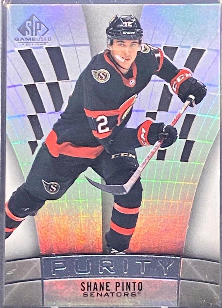Shane Pinto #P-86 2021-22 SP Game Used Hockey Purity