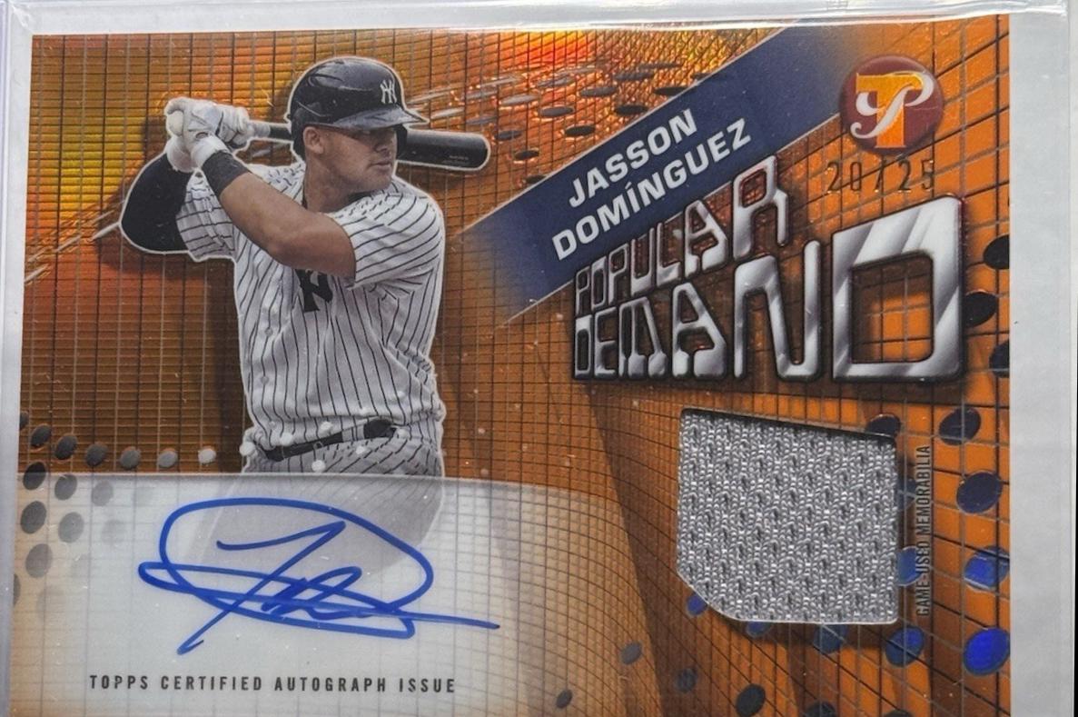 Jasson Dominguez [Orange] #PPDAR-JD