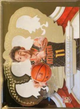 Trae Young #81 Basketball Cards 2018 Panini Crown Royale