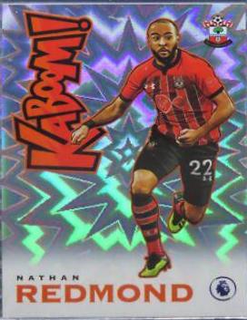 Nathan Redmond #K-13 Soccer Cards 2019 Panini Prizm Premier League Kaboom