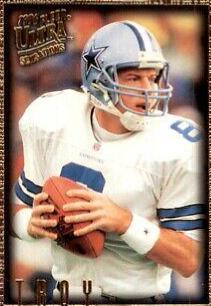 Troy Aikman #25 1996 Ultra Sensations Football