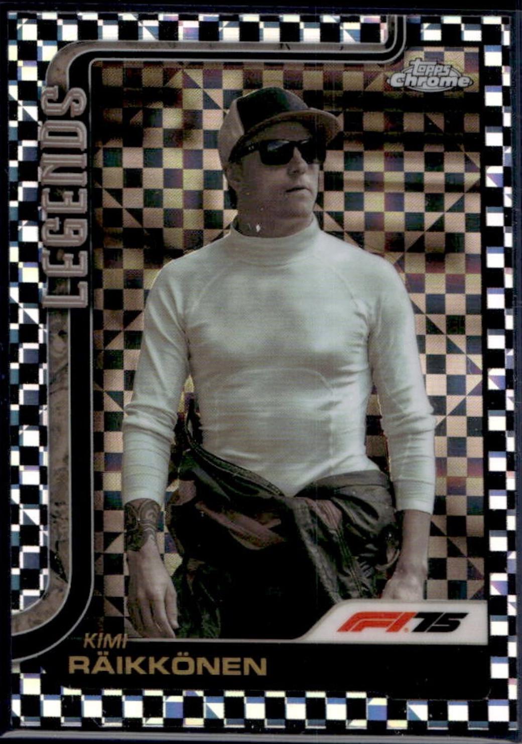Kimi Raikkonen [Checker Flag Refractor] #157