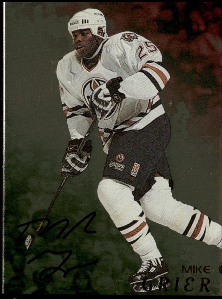 Mike Grier [Gold Autograph] #54
