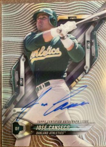 Jose Canseco [Autograph] #HT-JCA