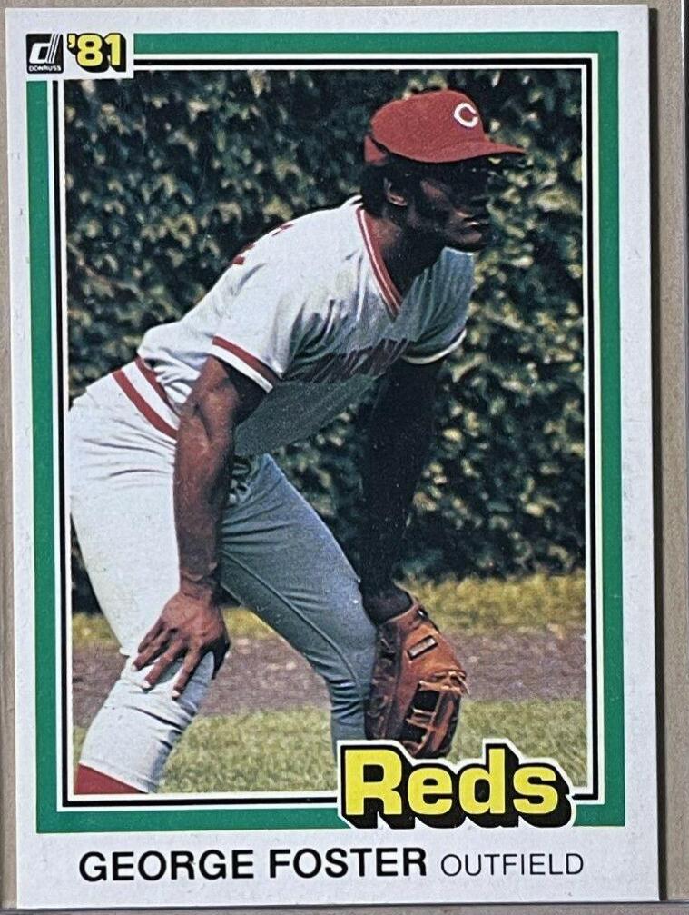 George Foster #65 1981 Donruss Baseball