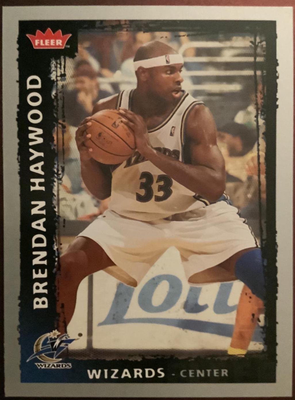Brendan Haywood #31 Basketball Cards 2008 Fleer