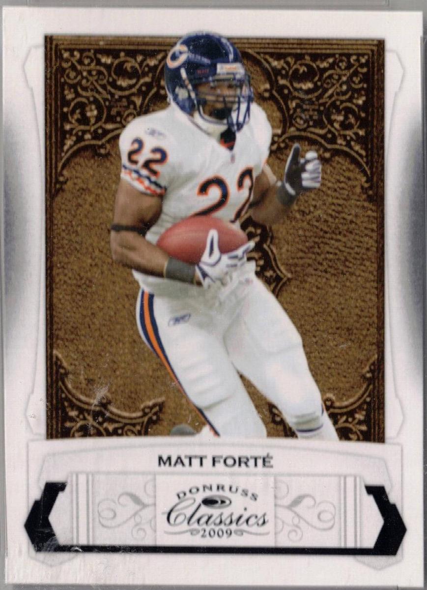 Matt Forte #19 Football Cards 2009 Panini Donruss Classics