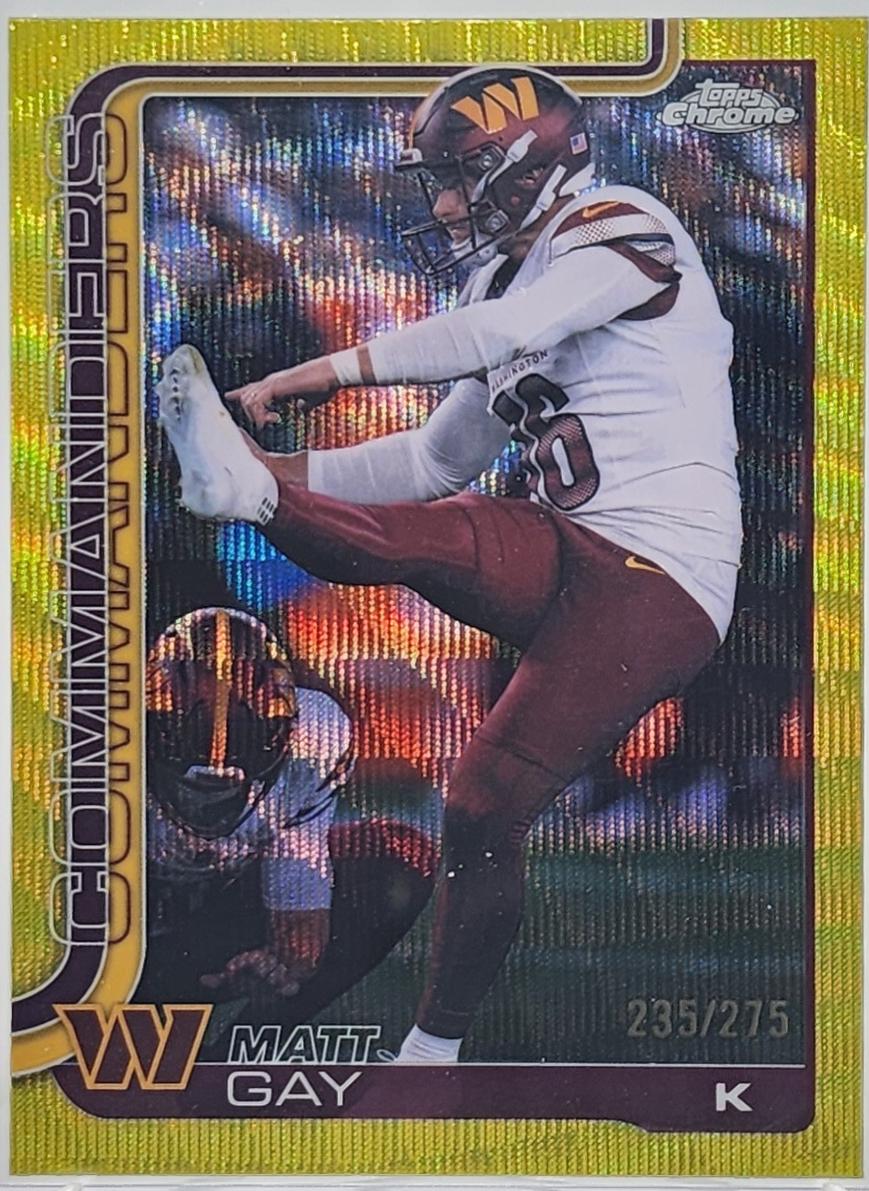 Matt Gay [Yellow Wave Refractor] #300