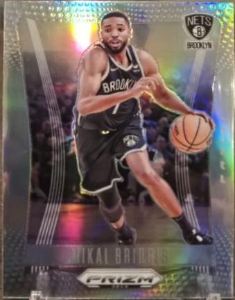 Mikal Bridges #75 2023-24 Panini Prizm Deca Basketball