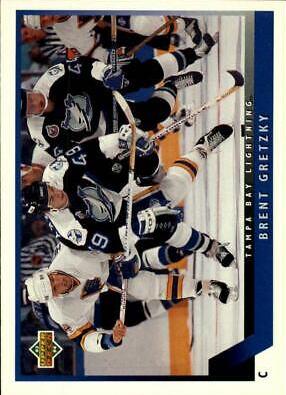 Brent Gretzky #354 Hockey Cards 1993 Upper Deck