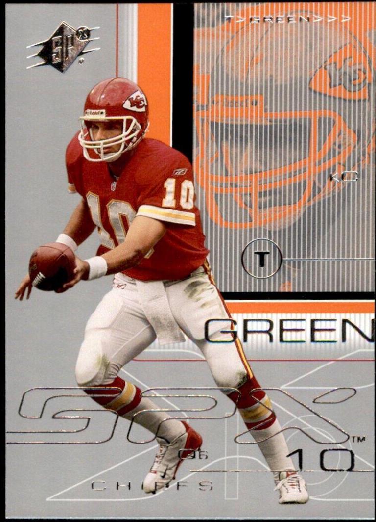 Trent Green #44 Football Cards 2001 Spx