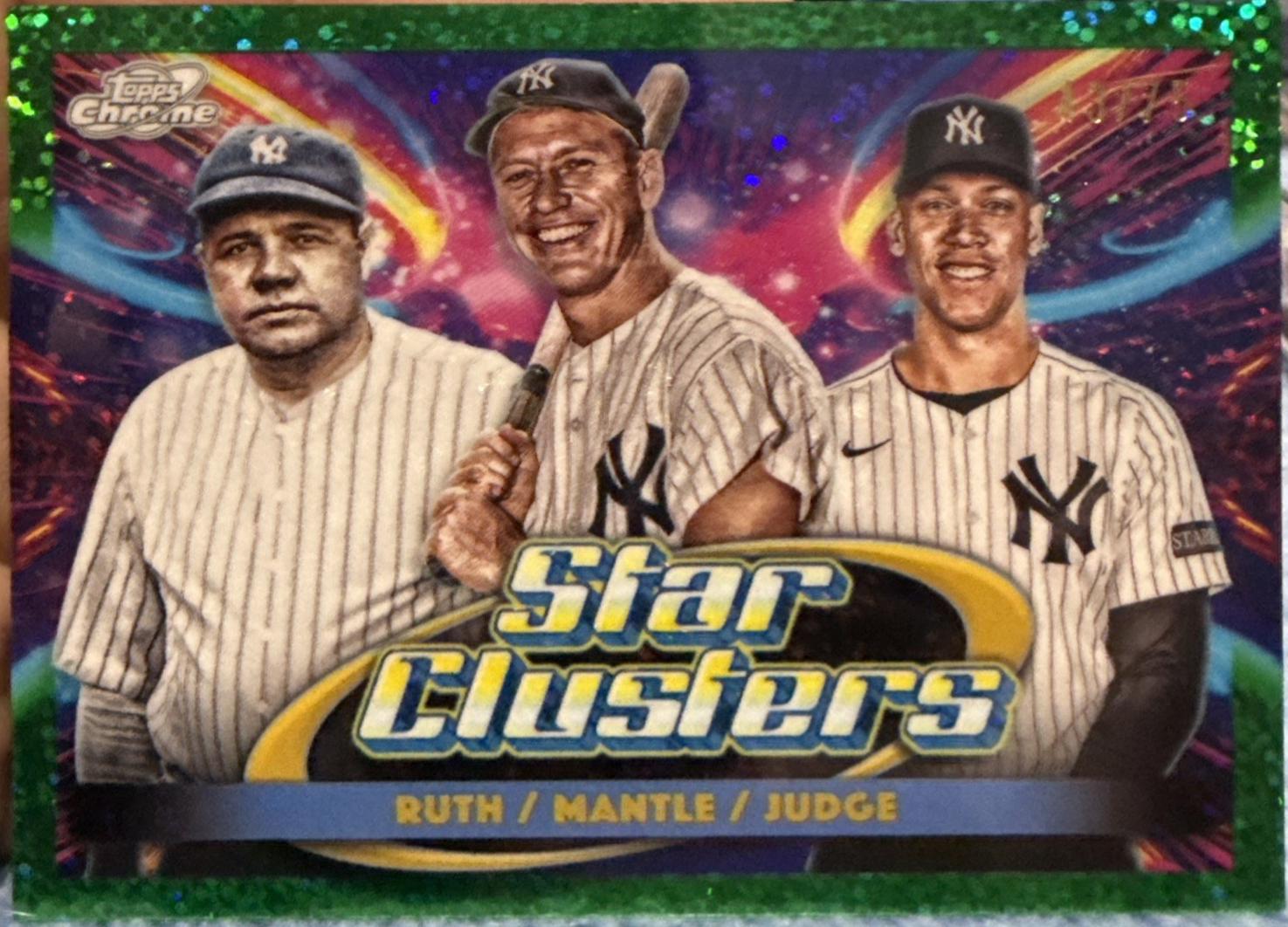 Mickey Mantle / Aaron Judge / Babe Ruth [Green] #TSC-2 Prices