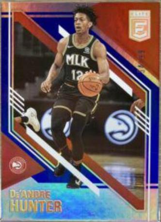 De'Andre Hunter #6 Basketball Cards 2020 Panini Donruss Elite