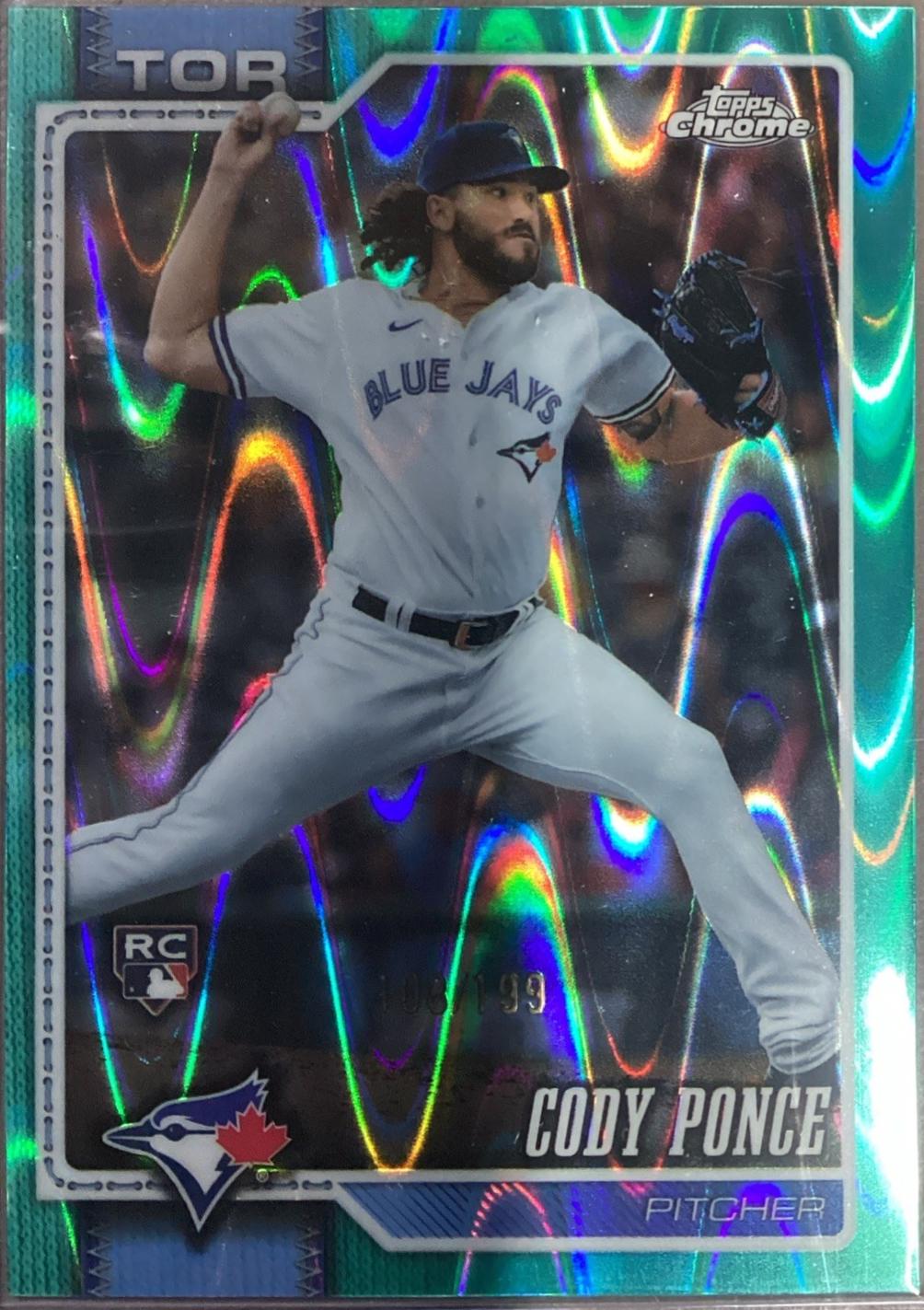 2026 Cody Ponce [Aqua Refractor] #112