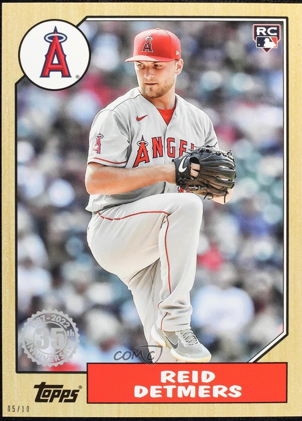 Reid Detmers [5x7 Gold] #T87-33