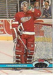 Tim Cheveldae #224 1991 Stadium Club Hockey