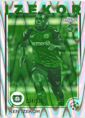 Ken Izekor [Night Vision RayWave Refractor] #75 Soccer Cards 2024 Topps Chrome UEFA Prices