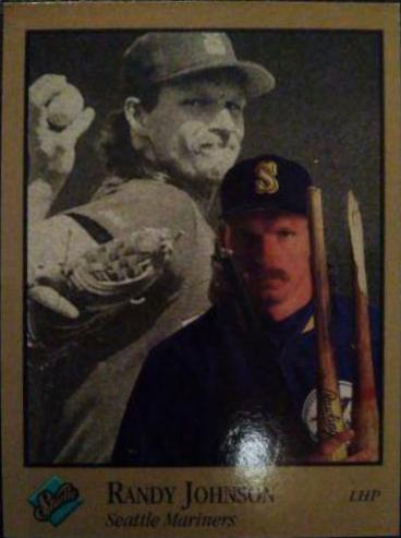 Randy Johnson #234 Baseball Cards 1992 Studio