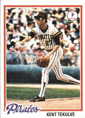 Kent Tekulve #84 Baseball Cards 1978 Topps