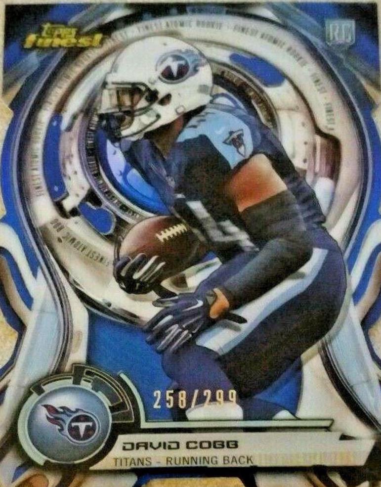 David Cobb #ARDC-DC Football Cards 2015 Topps Finest Atomic Rookie Die-Cut