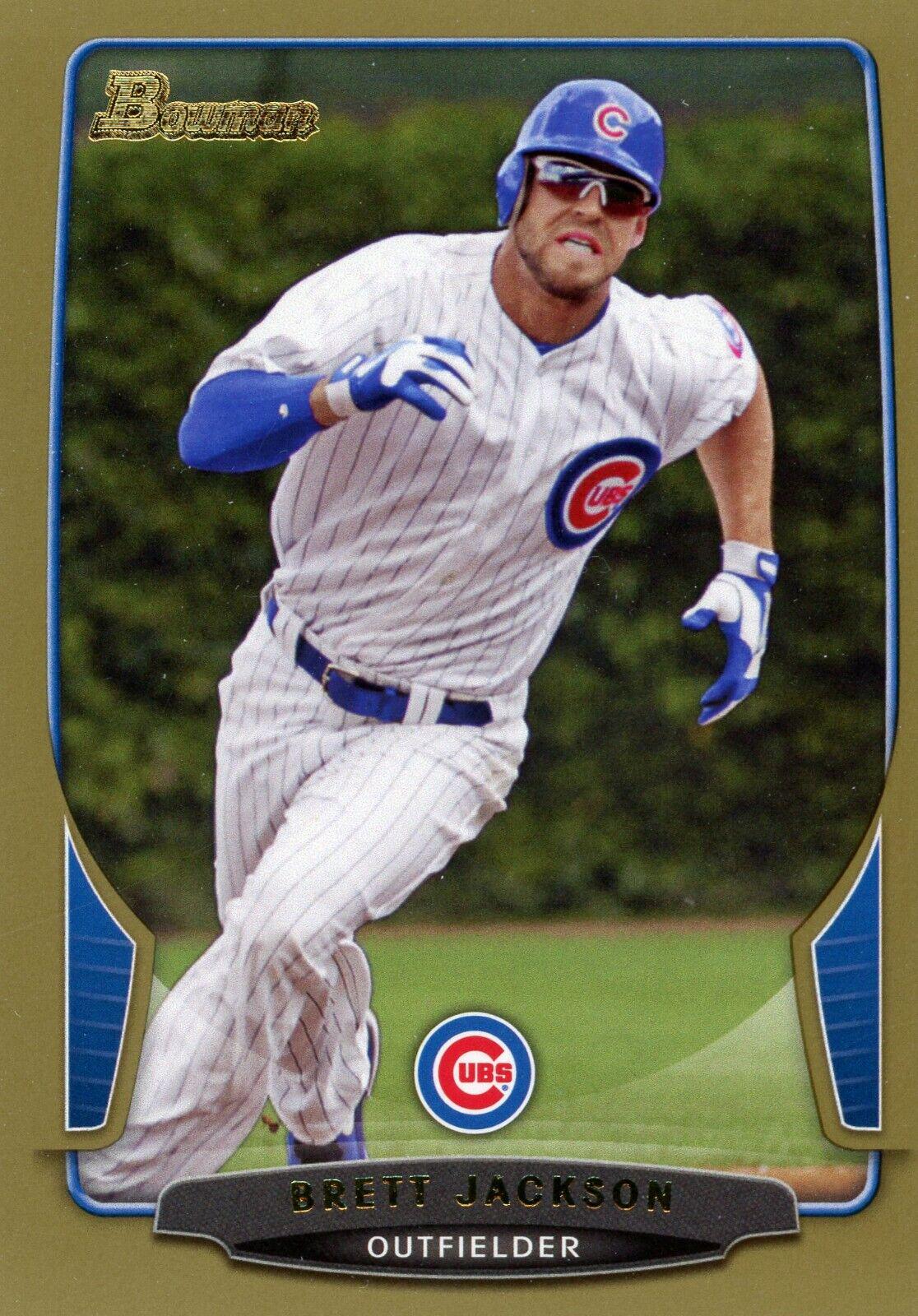 Brett Jackson #4 Baseball Cards 2013 Bowman
