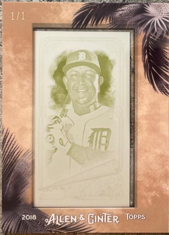 Miguel Cabrera [Printing Plate] #297