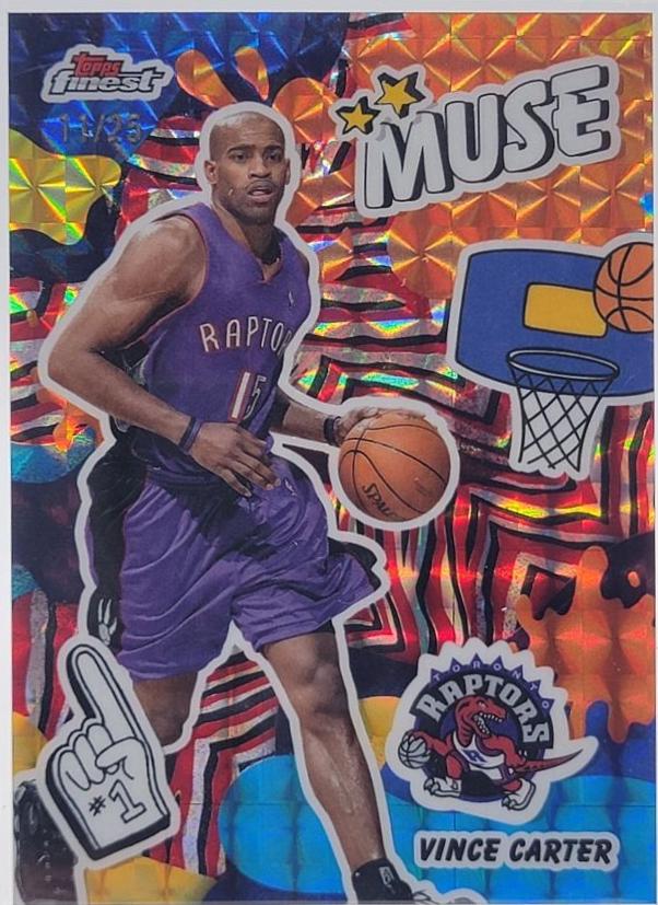 Vince Carter [Red Black Geometric Refractor] #M-20