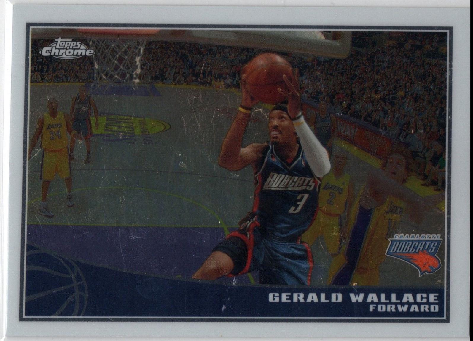 Gerald Wallace #11 Basketball Cards 2009 Topps Chrome