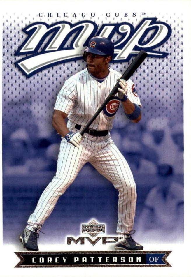 Corey Patterson #41 Baseball Cards 2003 Upper Deck MVP